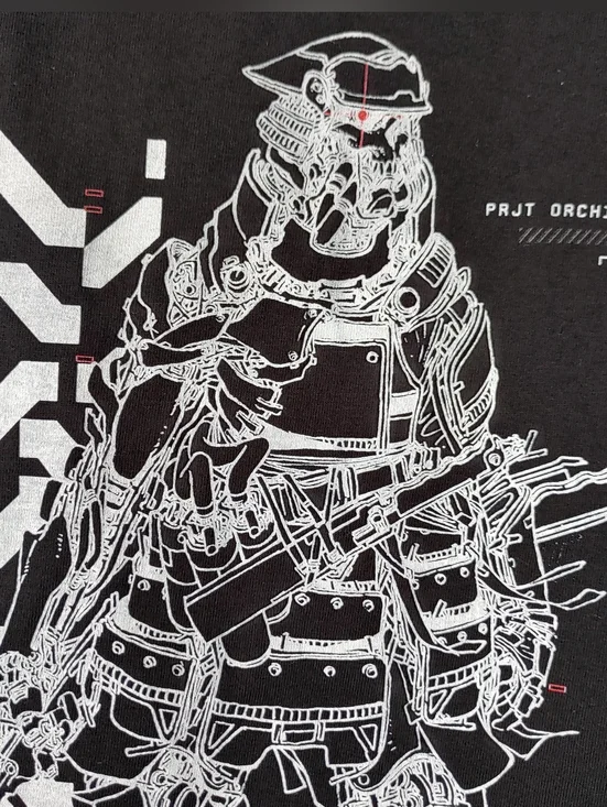 Project Orochi T-Shirt Tee Cyber Orochi Tee For Honor Black Size Medium - Picture 14 of 15